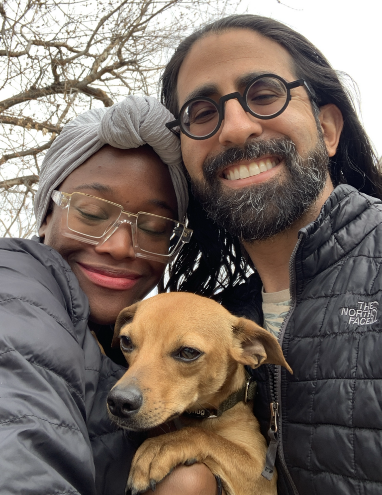 Vito, adopted by his fosters, Sam Sabbagh and Vinci Allen Steward, Aurora, March 2026